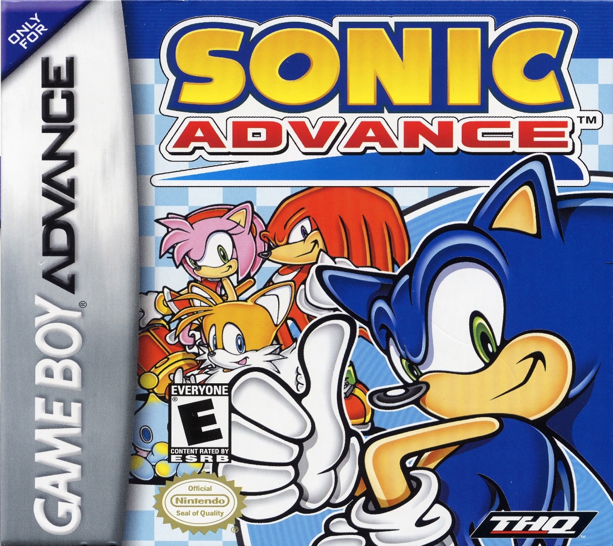 Sonic Advance box art